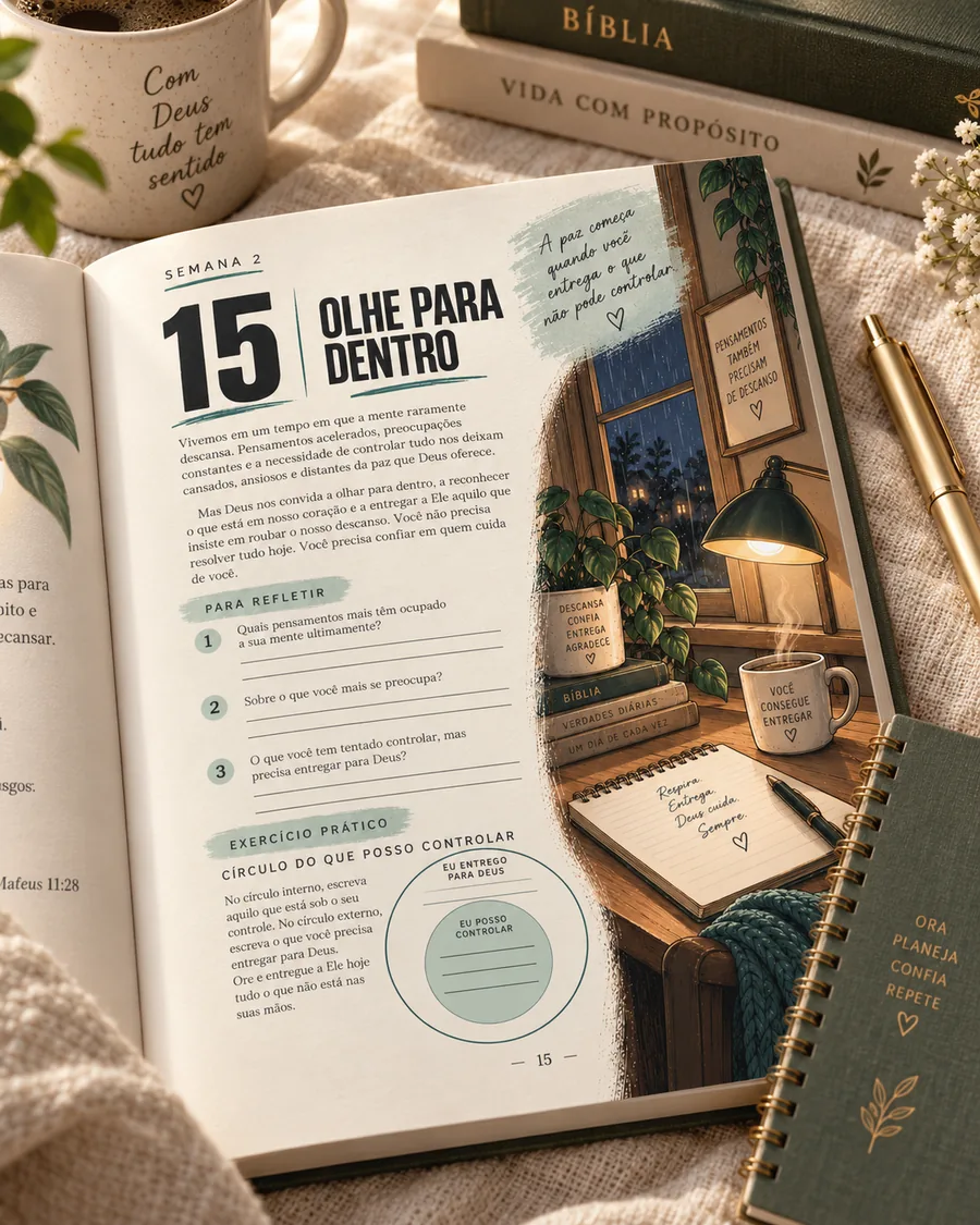 Olhe para dentro · Reflexão e exercício